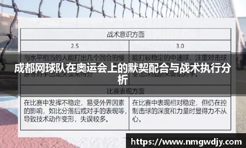 成都网球队在奥运会上的默契配合与战术执行分析